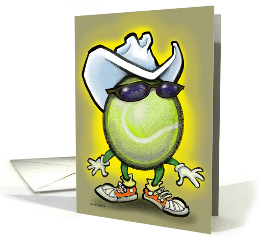 Tennis Cowboy card (371259)