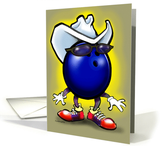 Bowling Cowboy card (371830)