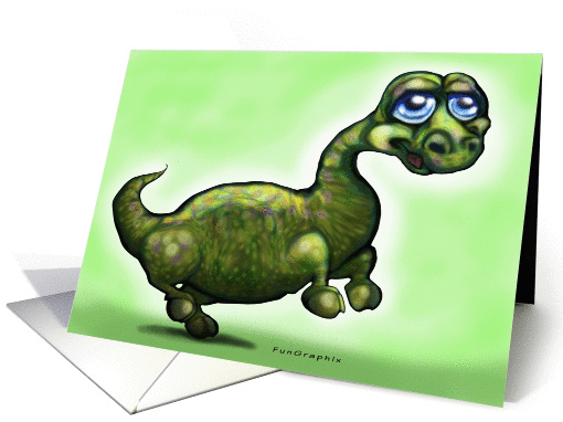 Baby Dinosaur card (373375)