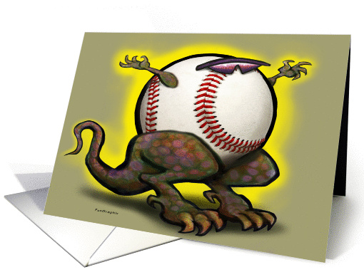 BaseballaSaurus Rex card (377588)