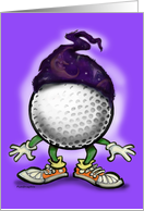 Golf Wizard Card