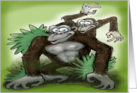 Monkeys Card