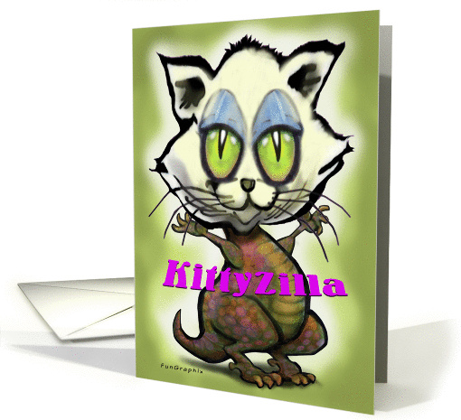 KittyZilla card (380191)