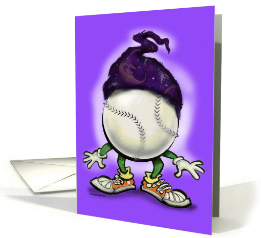 Softball Wizard card (380374)