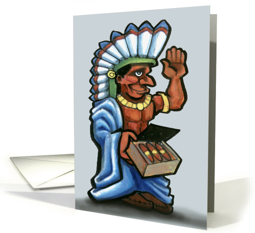 Cigar Injun card (381494)