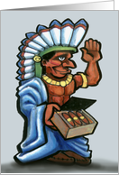 Cigar Injun Card