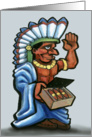 Cigar Injun Card