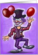 Clown Card