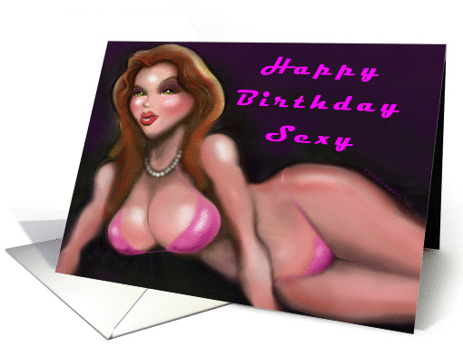 Happy Birthday Sexy card (382913)