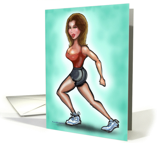Aerobics card (384516)