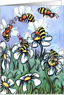 Busy Bees Card