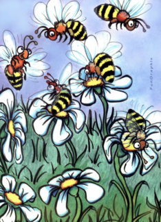 Busy Bees Card