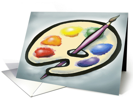 Artist Palette card (387806)