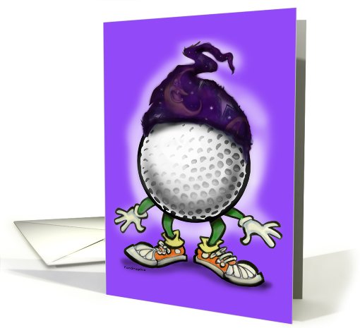 Golfing Wizard card (435268)