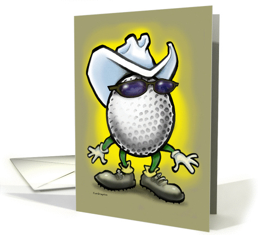 Golf Superstar card (435721)