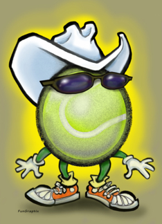 Tennis Superstar Card