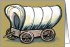 Covered Wagon Card