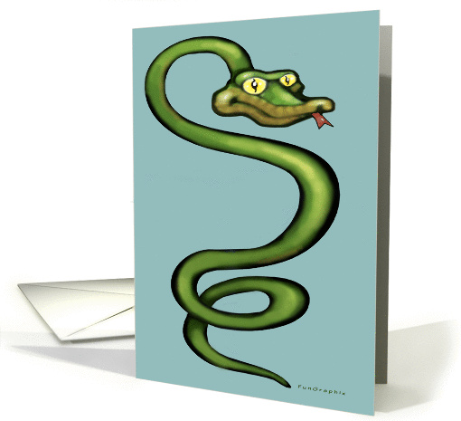 Serpent card (447817)