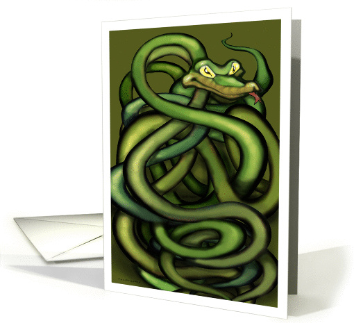 Serpents card (448431)