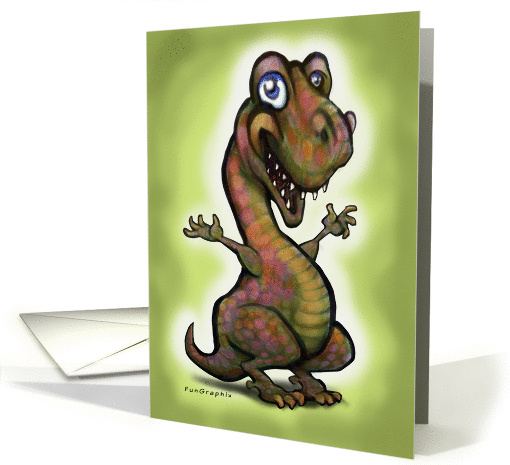 Dinosaur card (480014)