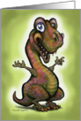 Dinosaur card