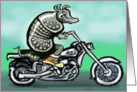 Biker Dillo card