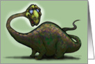 Apatosaurus (Brontosaurus) card