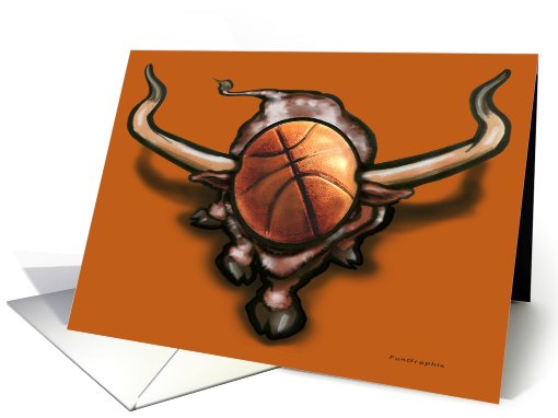 Longhorn Basketball card (547283)