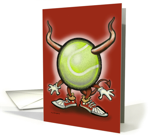 Tennis Devil card (551234)
