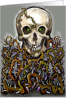 Skull n Thorns card