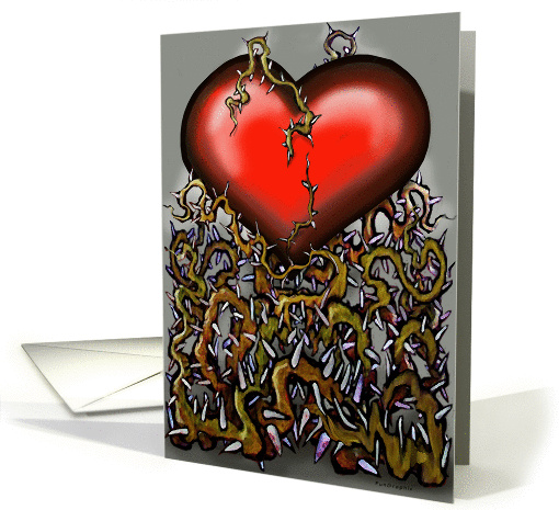 Heart n Thorns card (559935)