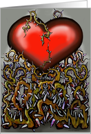 Heart n Thorns card