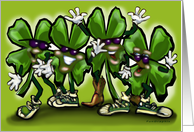 Shamrock Gang card