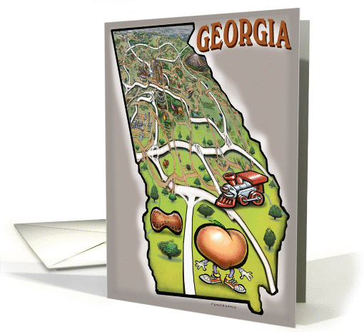 Georgia card (563727)