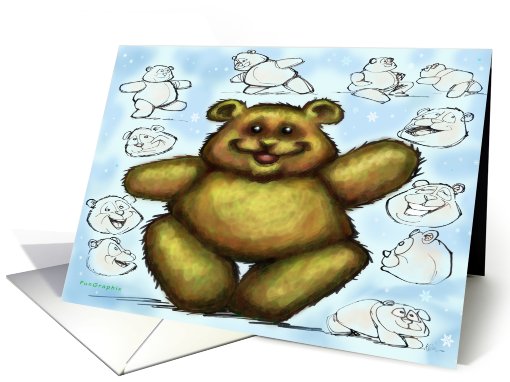 Bear card (564224)