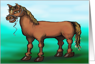 Horse card