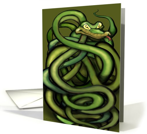 Snakes card (564244)