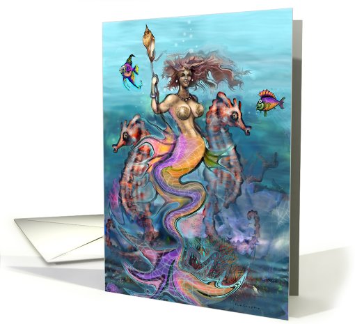 Mermaid card (564271)