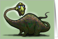 Dinosaur card