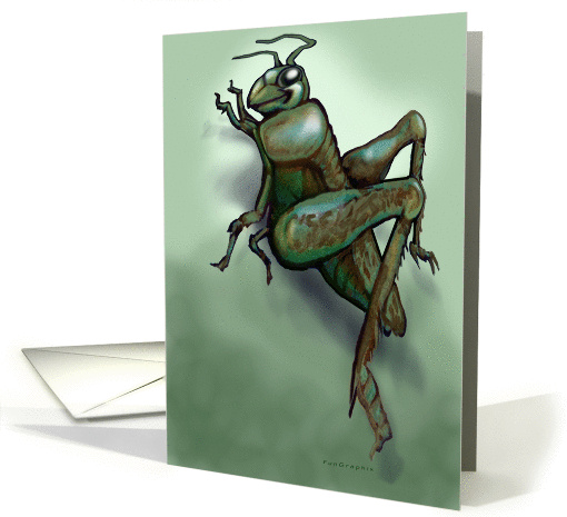 Grasshopper card (565149)