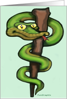 Caduceus card