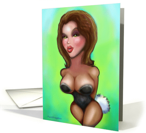 Father's Day Hoochie card (606905)