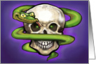 Serpent n Skull card