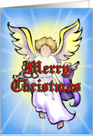 Merry Christmas Angel card