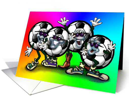 Soccer Fun Party Invitation card (669300)