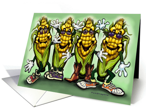 Corny Over the Hill Party Invitation card (670776)
