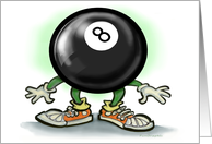 Eightball Billards / Pool card