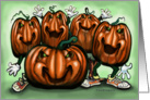 Pumpkin Party card