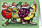 Fruity Christmas card