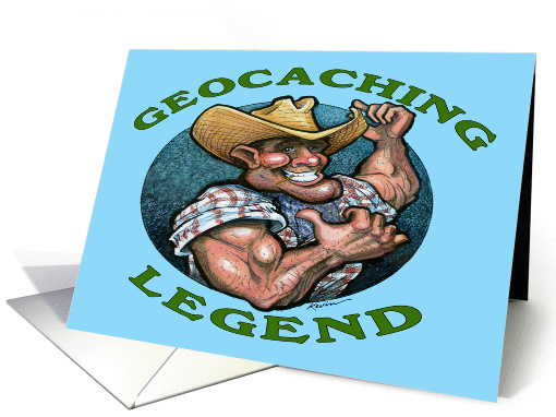 Geocaching Legend card (752530)